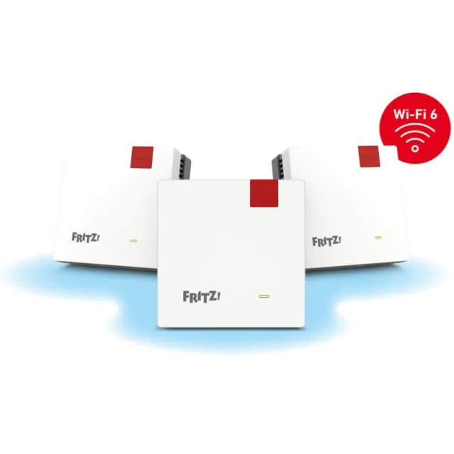 Fritz! Mesh Set 1600 3-pack Mesh router Rood
