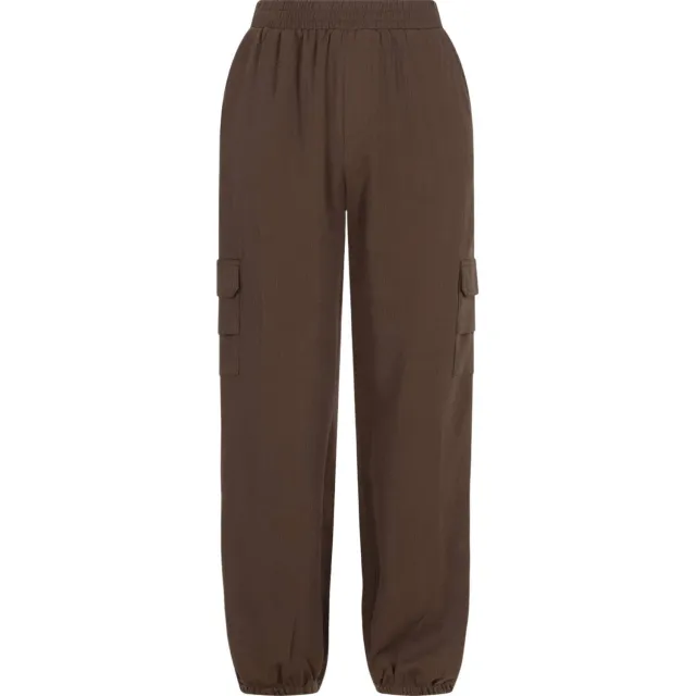 Like Flo Young loose fit cargobroek chocoladebruin, foto 2