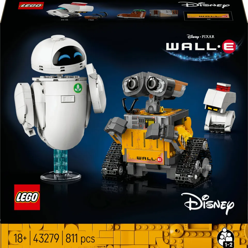 Lego Disney en Pixar WALL-E en EVE Bouwpakket voor Volwassenen 43279, foto 3