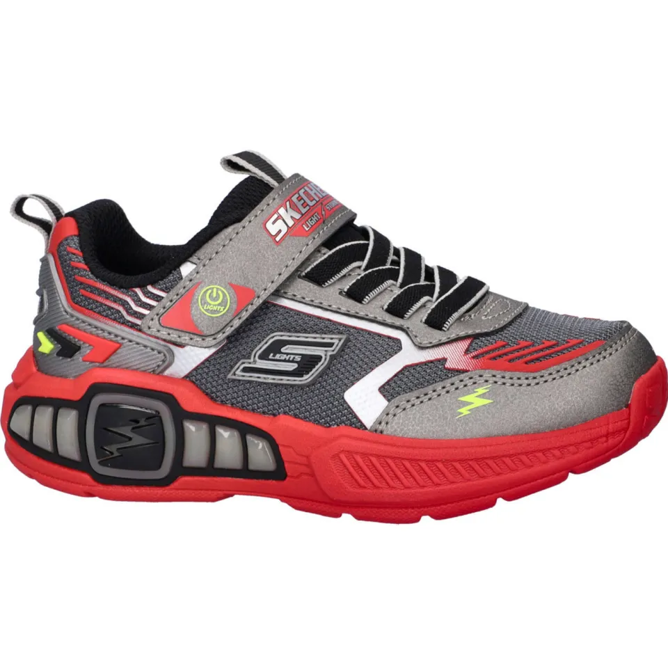 Skechers Light storm 3.0 sneakers grijs/rood, foto 5