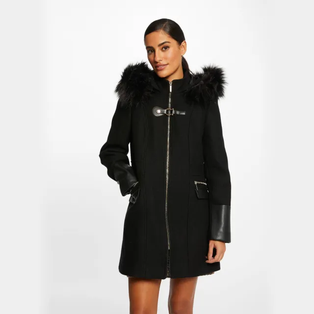 Morgan GSIBIL winterjas zwart