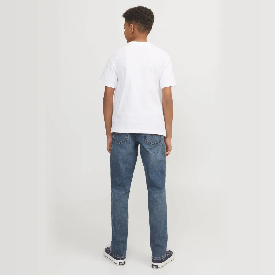Jack & Jones JUNIOR regular fit jeans JJICLARK medium blue denim, foto 6