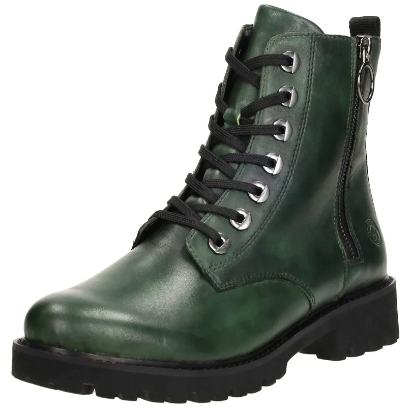 Remonte veterschoenen hoog groen, foto 3