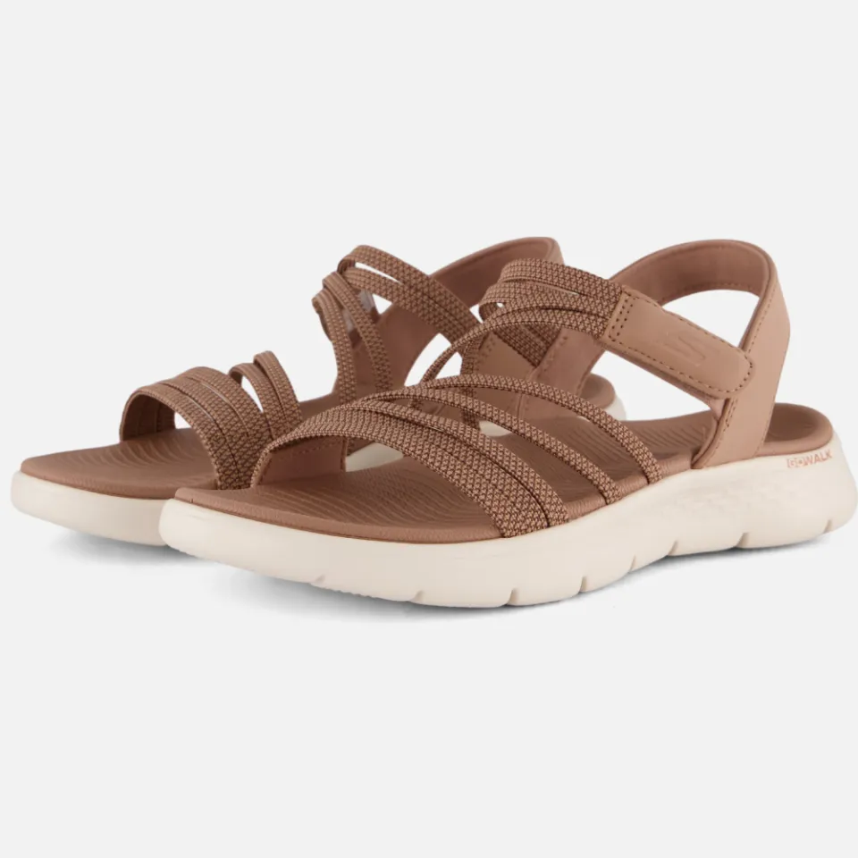 Skechers Go Walk Flex sandalen cognac, foto 2