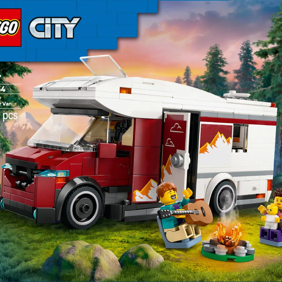Lego City Avontuurlijke camper speelgoedvoertuigset 60454, foto 4