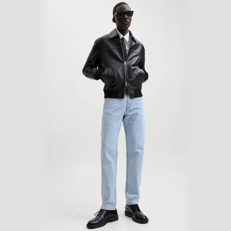 Jack & Jones JEANS INTELLIGENCE relaxed fit jeans - light blue denim