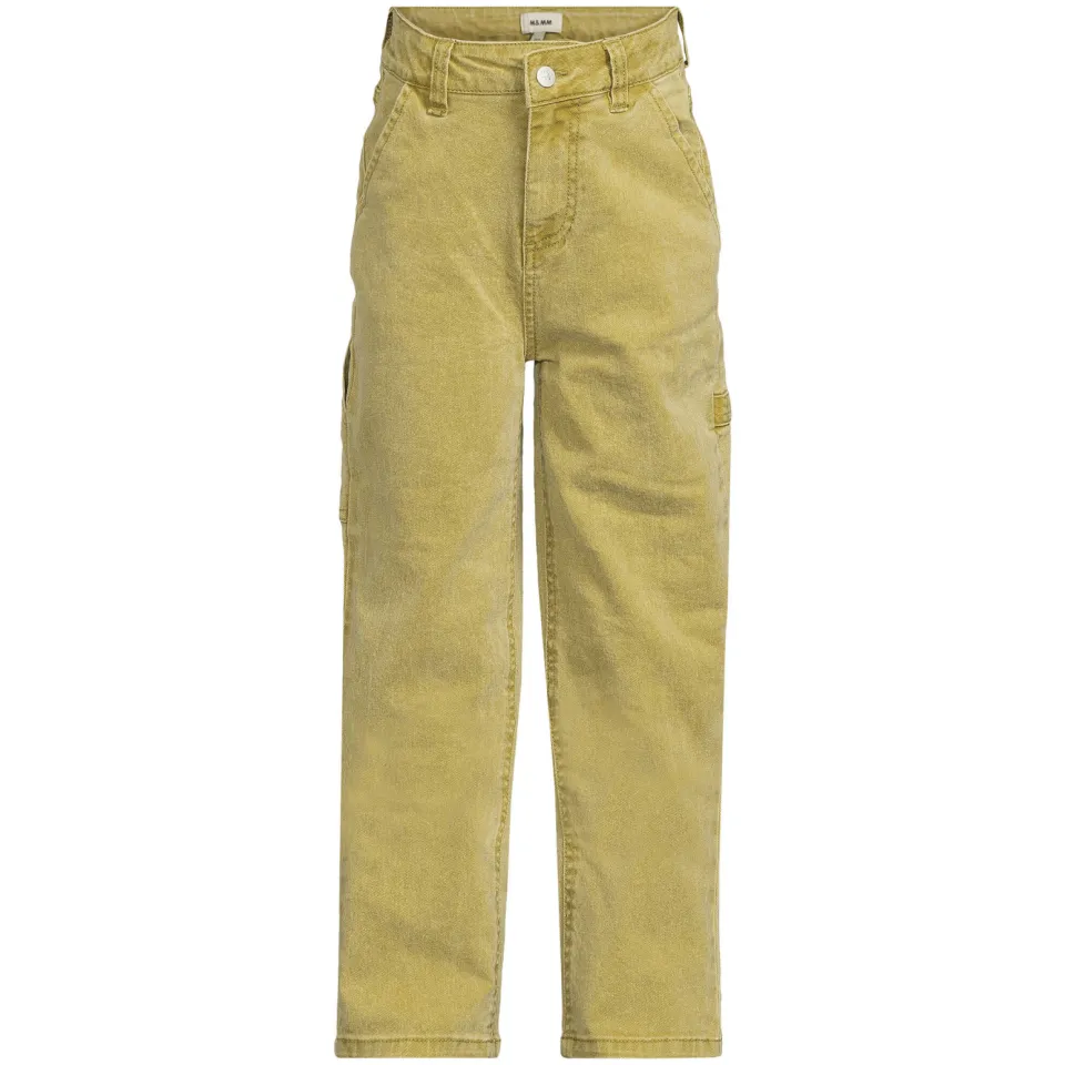 Me & My Monkey loose fit jeans - olijfgroen, foto 2