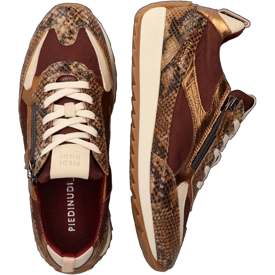 Piedi Nudi Hera lage sneakers cognac, foto 5