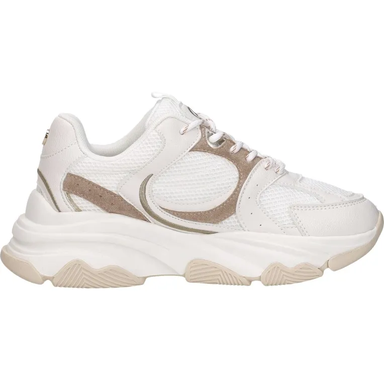 Sub55 lage sneaker gebroken wit
