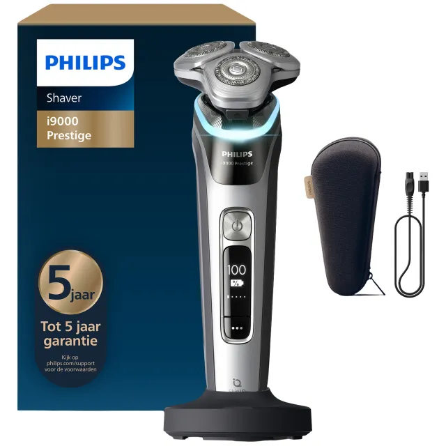 Philips Shaver I9000 Prestige Wet&dry Xp9204/10 Scheerapparaat Zilver