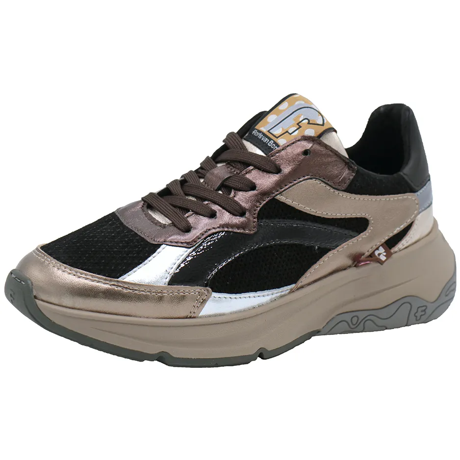 Floris Van Bommel Holli 02.04 sneakers bronskleurig, foto 2