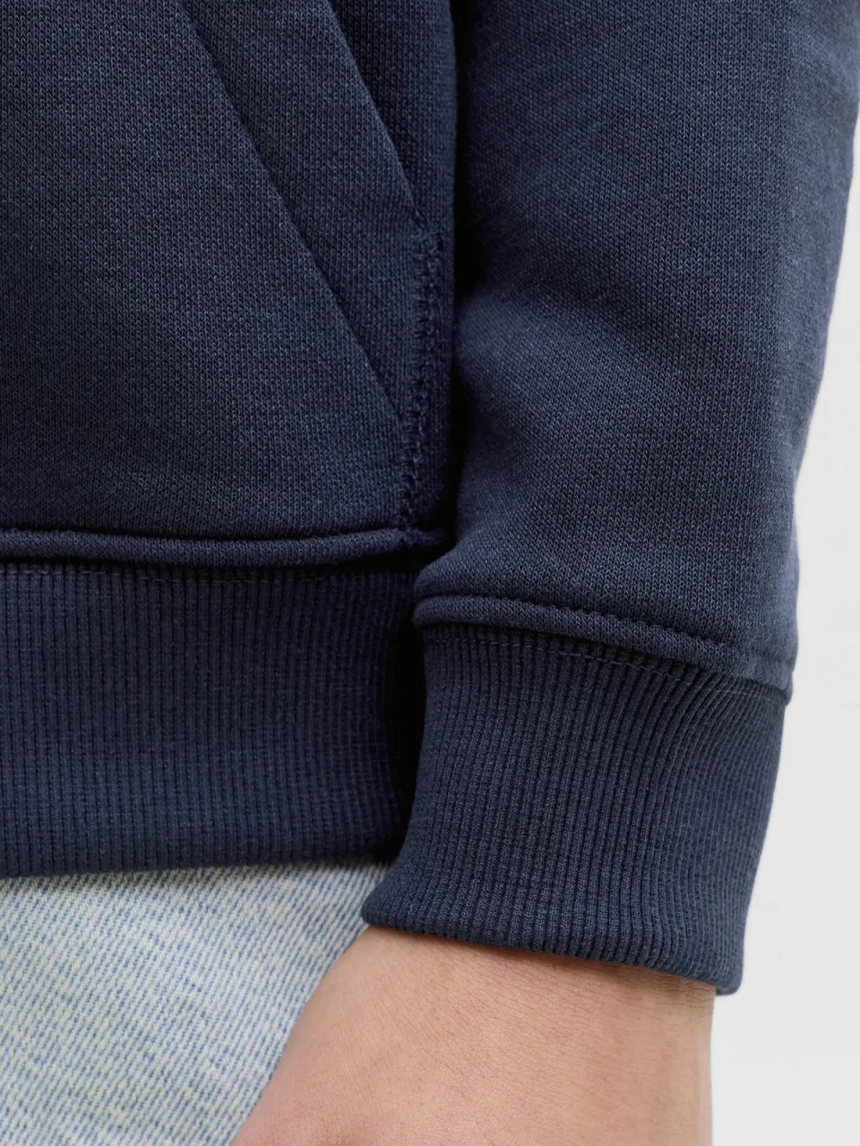 Jack & Jones JUNIOR hoodie donkerblauw, foto 3