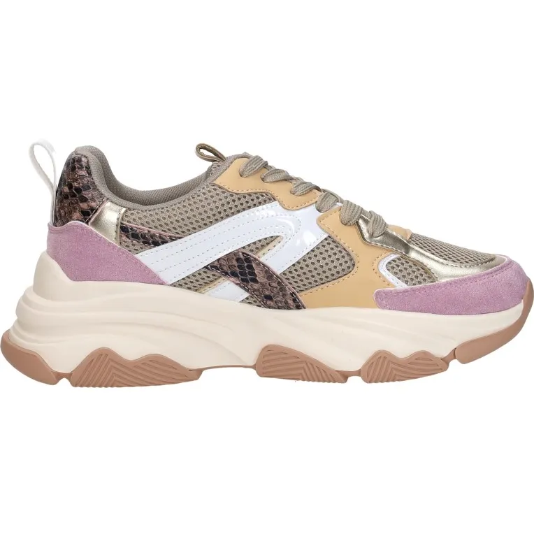 Sub55 lage sneakers roze