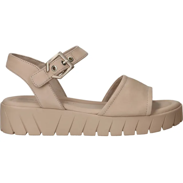 Tamaris sandalen gebroken wit