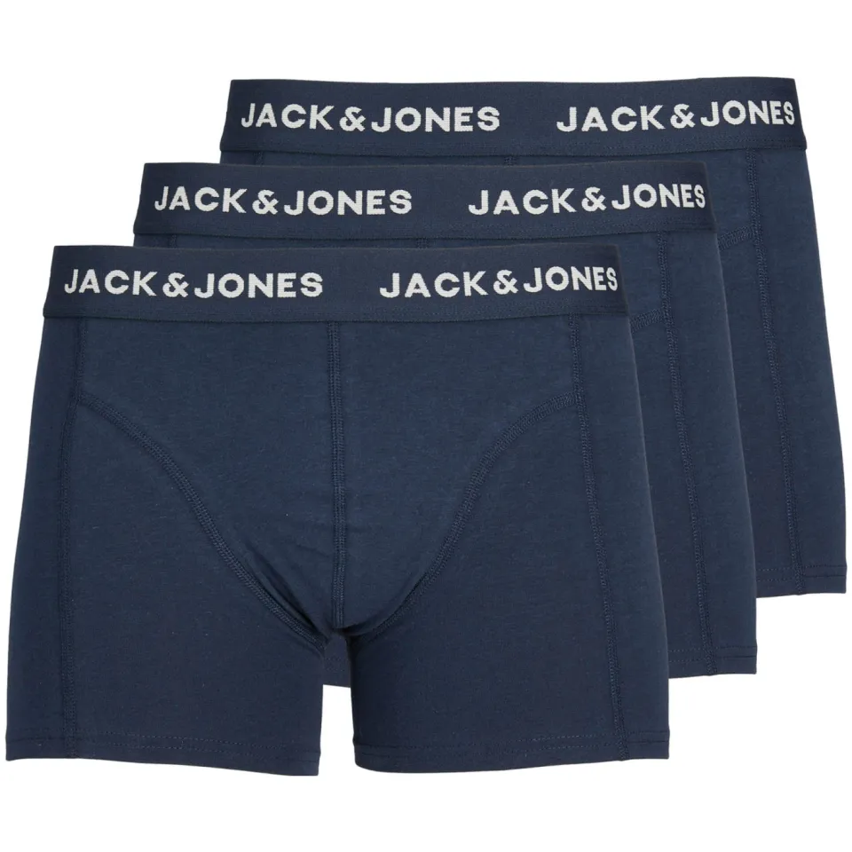 Jack & Jones JACANTHONY boxershorts 3-pack donkerblauw, foto 2