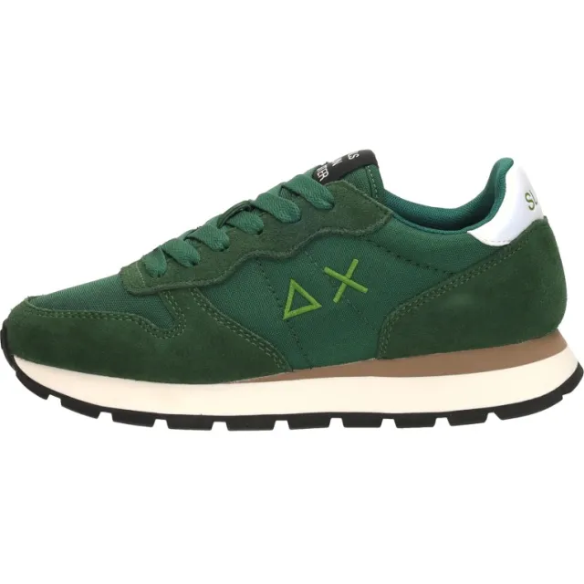 Sun68 Ally Solid Nylon lage sneakers groen, foto 2