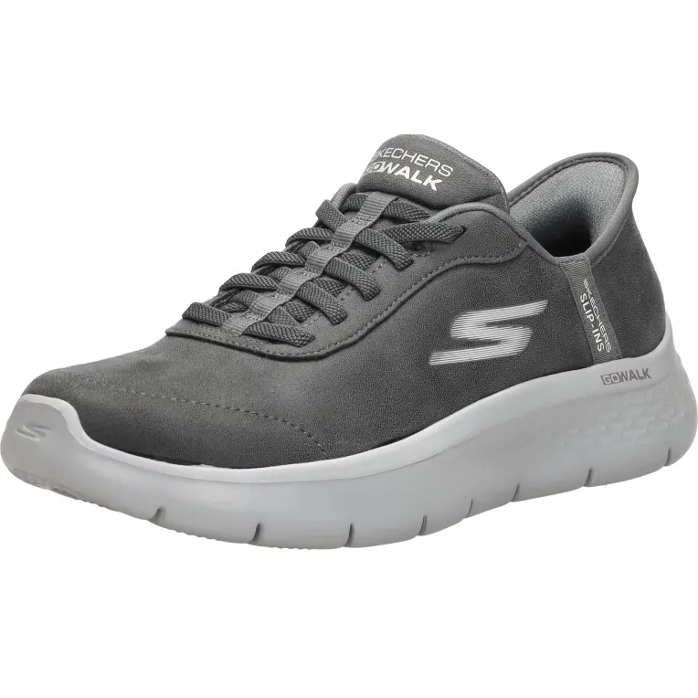 Skechers Slip-ins Go Walk Flex sneaker donkergrijs, foto 3