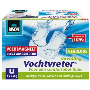 Bison Vochtvreter magneet navulling