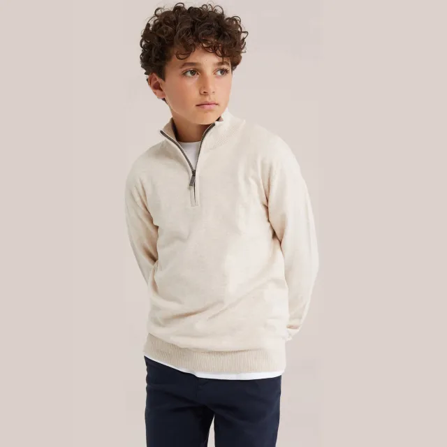 WE Fashion pullover - zand, foto 3