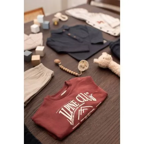 Dirkje oversized sweater met tekst - rood, foto 4
