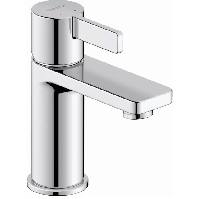 Duravit D-Neo wastafelkraan eengreeps mengkraan chroom 139 mm