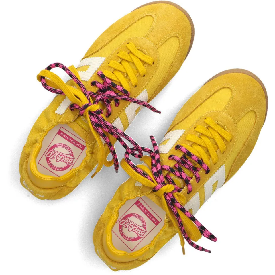 BACK70 Back 70 Sneakers Rocket Geel, foto 5