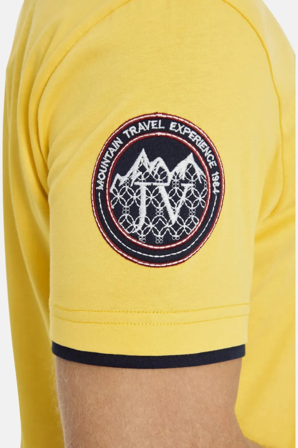 Jan Vanderstorm Sölve T-shirt geel, foto 6