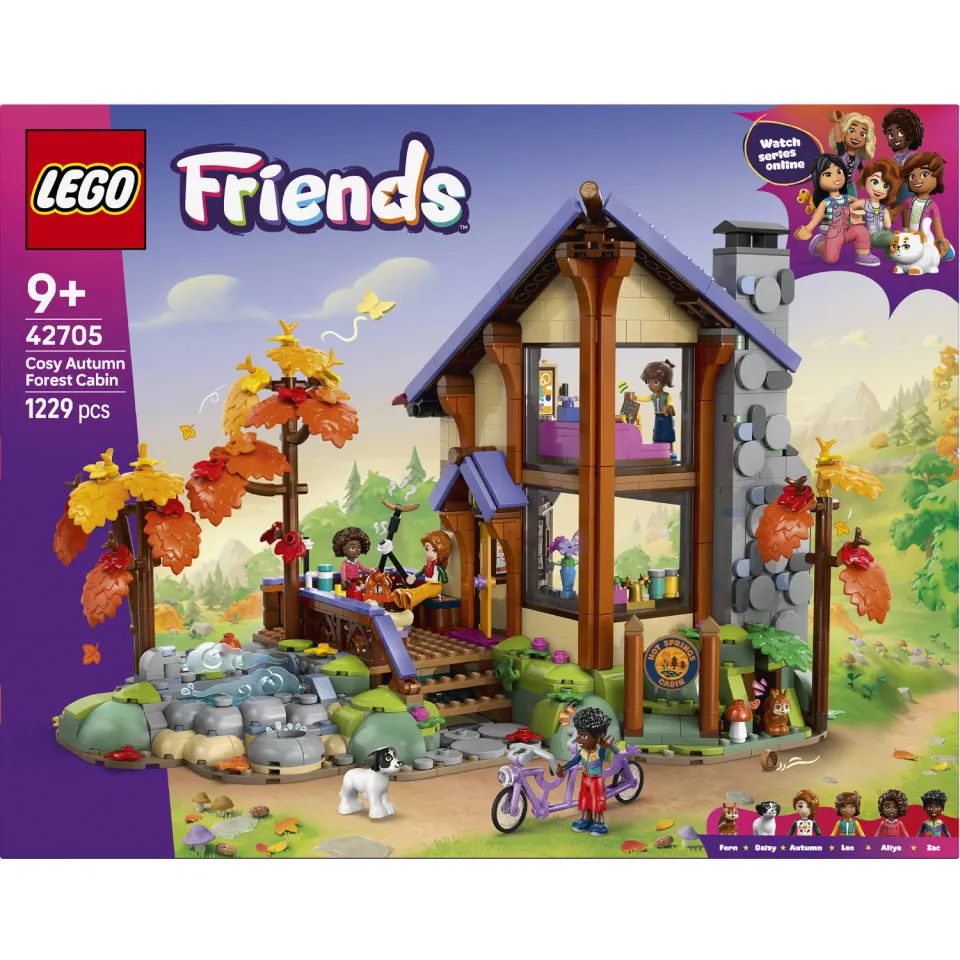 Lego Friends Gezellige boshut in de herfst 42705, foto 3