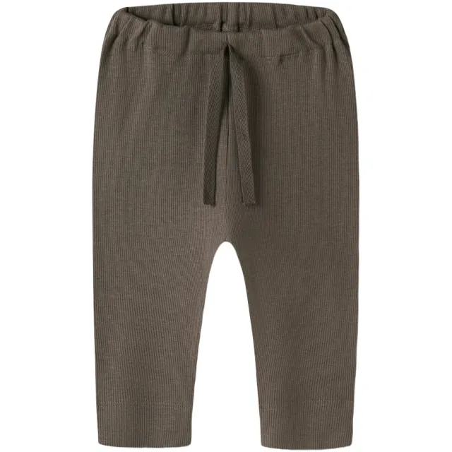 NAME IT BABY katoenen babybroek bruin, foto 2