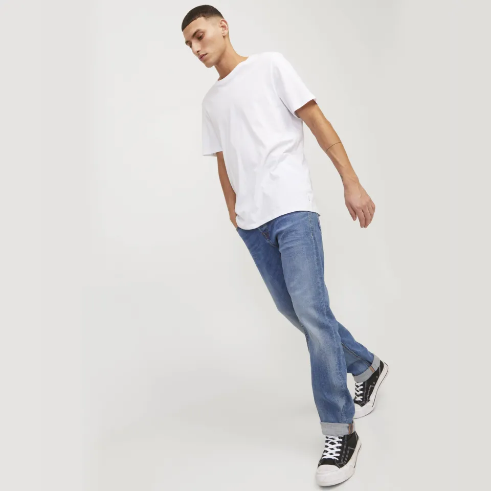 Jack & Jones JEANS INTELLIGENCE slim fit jeans - blue denim, foto 4