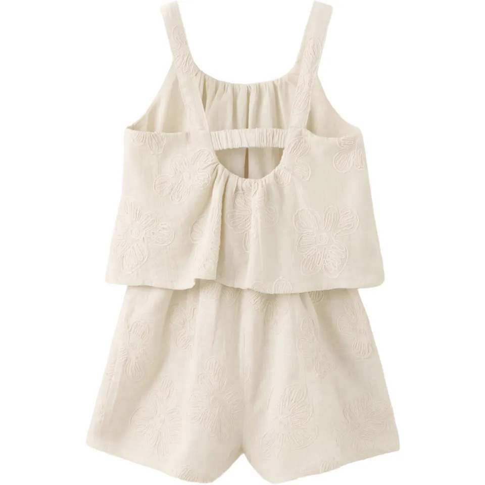 Mango Kids playsuit - beige, foto 3