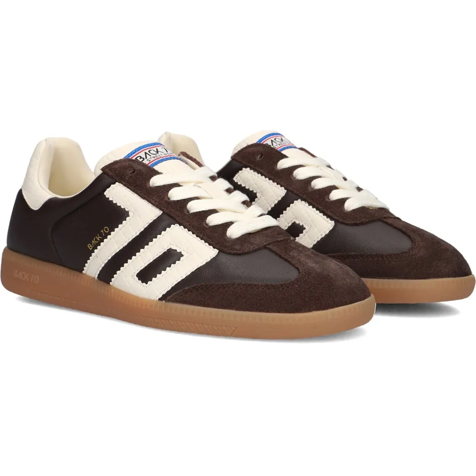 Back 70 BACK70 Cloud lage sneaker bruin, foto 2