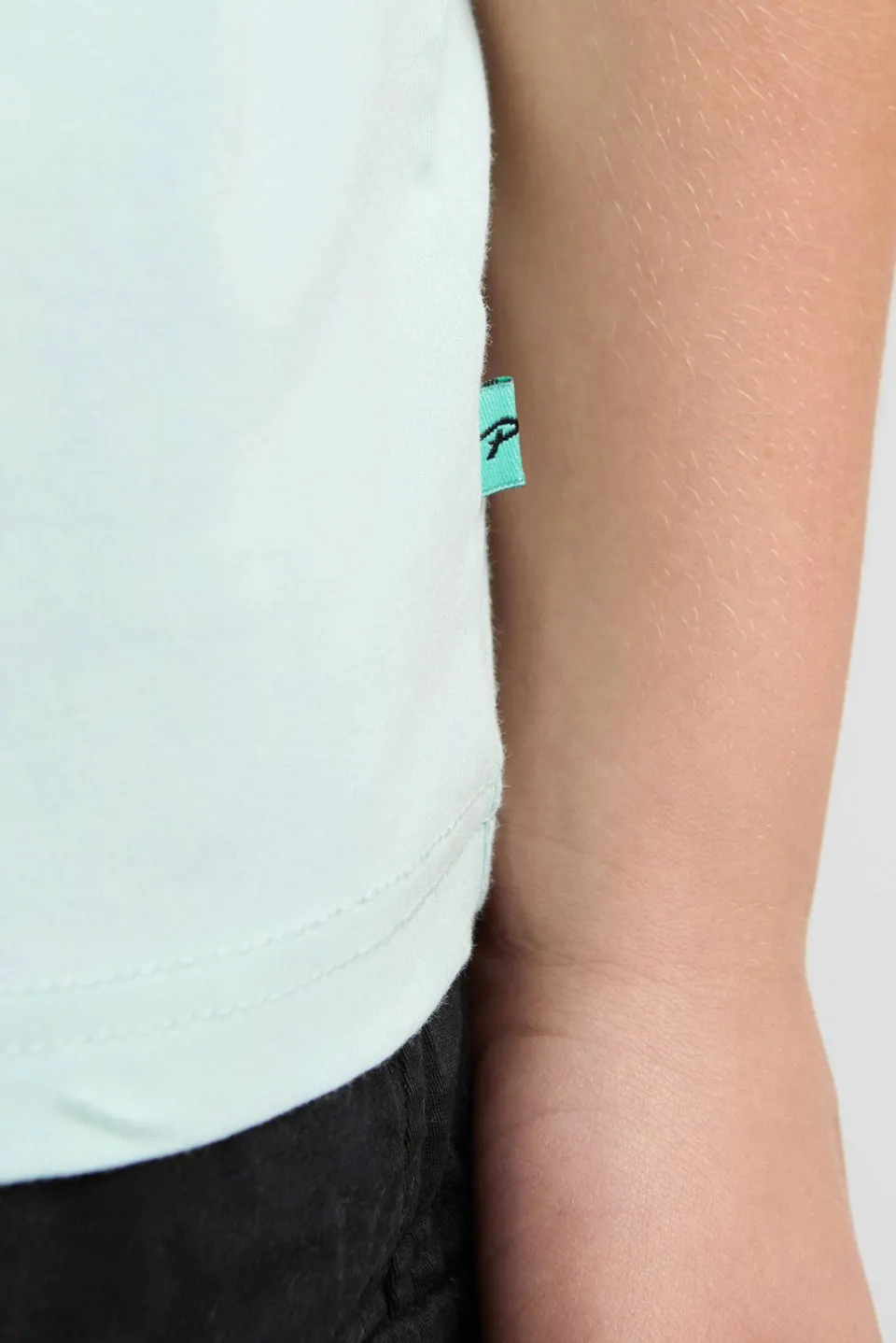 Petrol Industries T-shirt met backprint mintgroen, foto 8