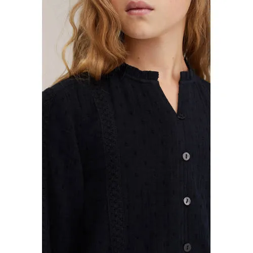 WE Fashion blouse zwart, foto 7