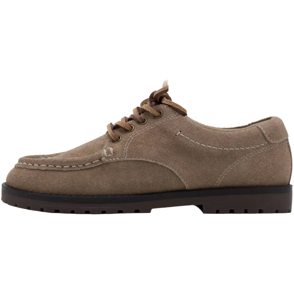 Mango Kids suède veterschoenen - taupe, foto 4
