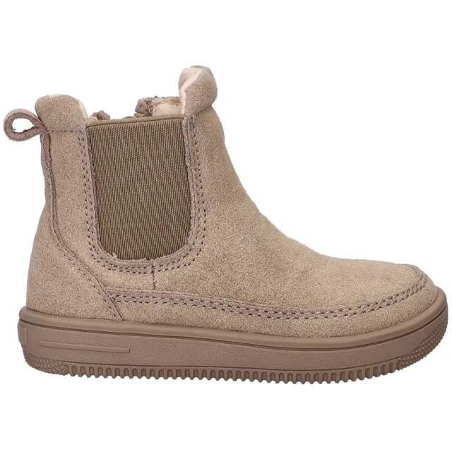 Nelson Kids suède enkelboots taupe