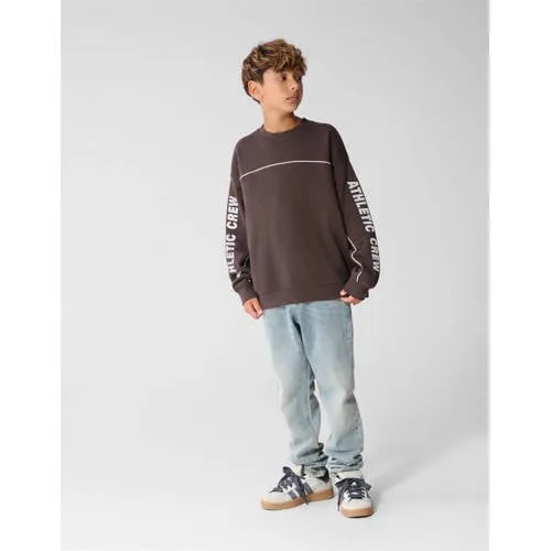 Shoeby sweater met tekst - bruin, foto 3