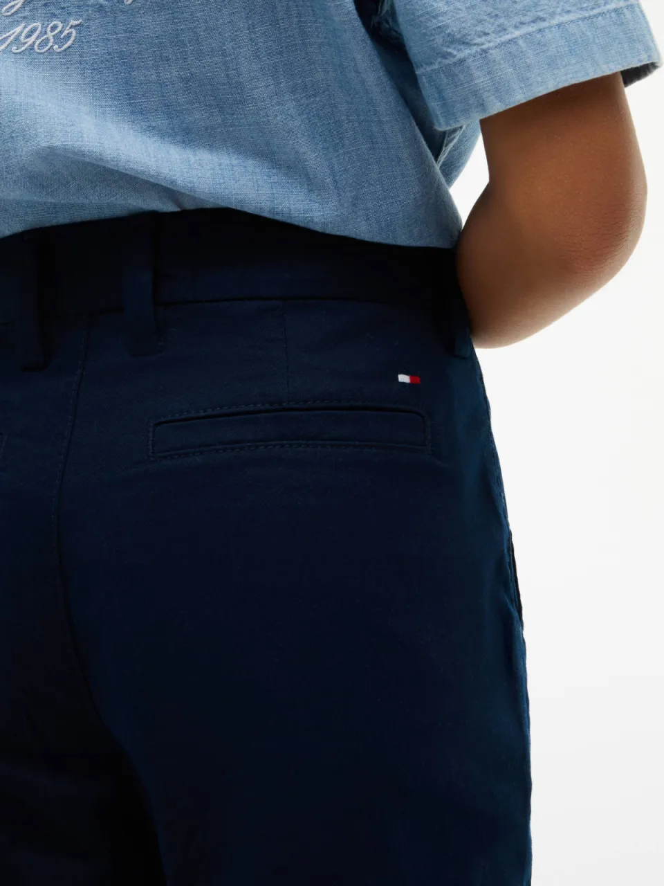 Tommy Hilfiger casual broek donkerblauw, foto 6