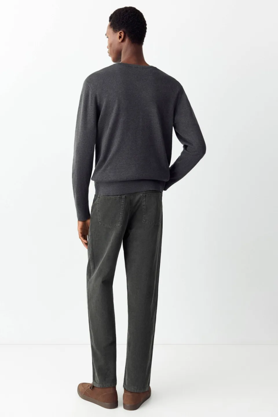 Mango TEEN relaxed fit regular fit jeans - antraciet, foto 4