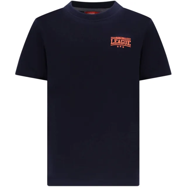 TYGO & vito T-shirt met backprint donkerblauw, foto 2