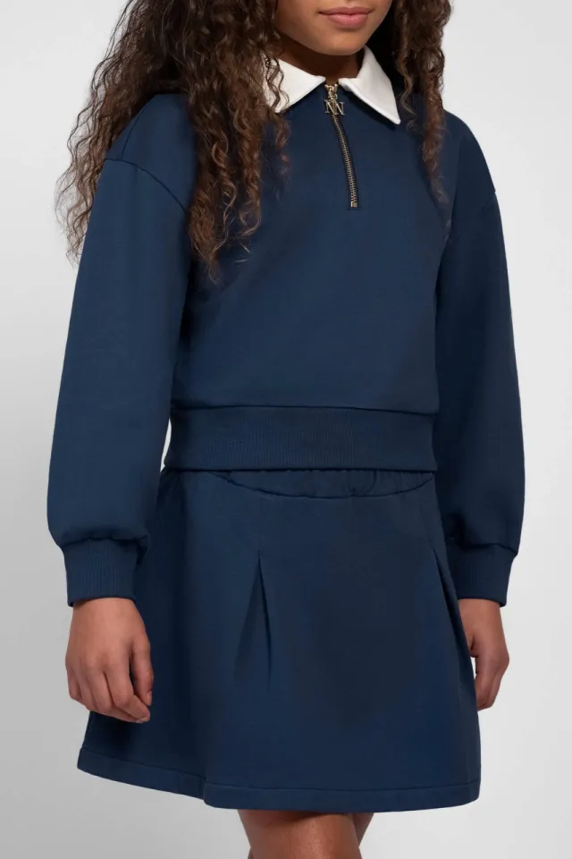 Nik & Nik NIK&NIK sweater - donkerblauw