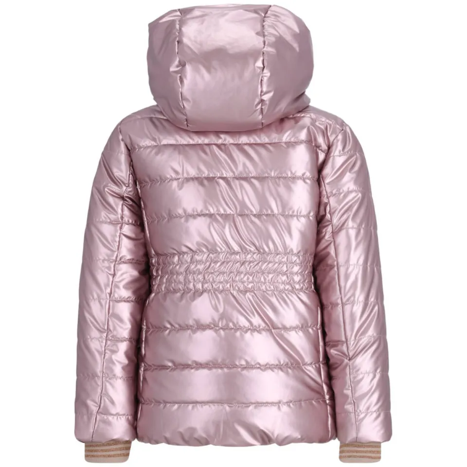 Like Flo quilted winterjas oudroze, foto 3