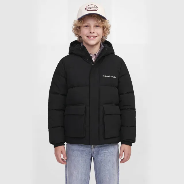 Jack & Jones pufferjas zwart