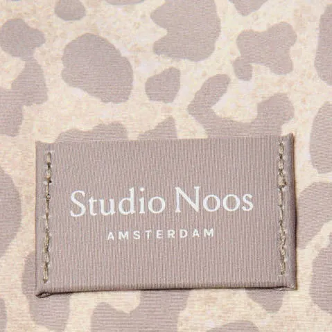 Studio Noos Leopard Puffy Diaper Bag luiertas beige, foto 6