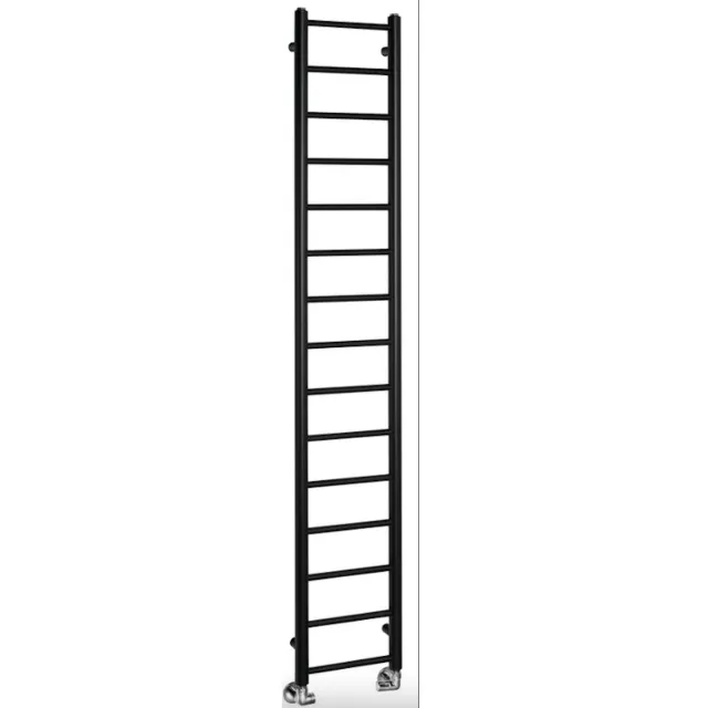 Sapho Handdoekradiator Sapho Dina Recht 30x174 cm Mat Zwart