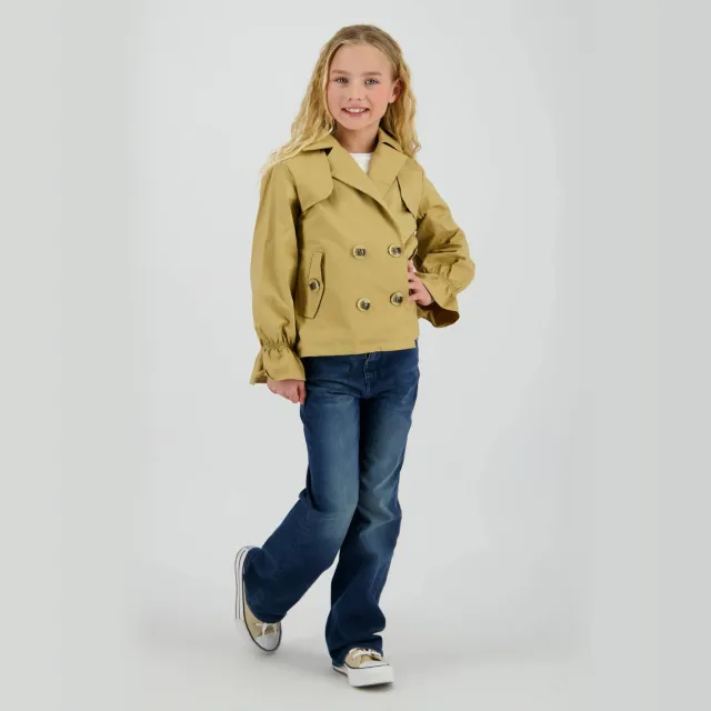Vingino trenchcoat zand