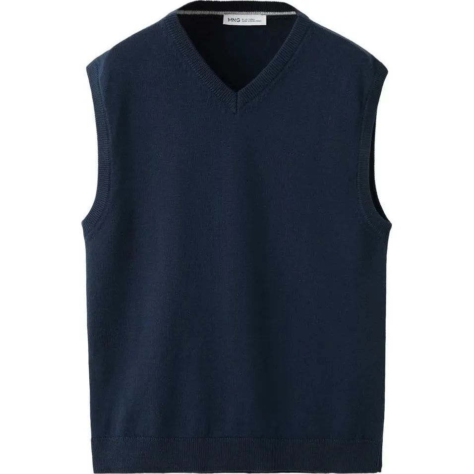 Mango Kids spencer - marineblauw, foto 2