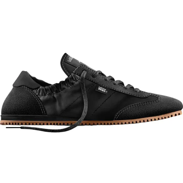 Vans Super Lowpro Ballet Light suède sneakers - zwart