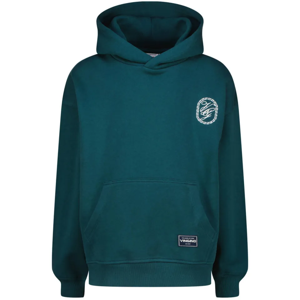 Vingino hoodie met print - donkergroen, foto 2