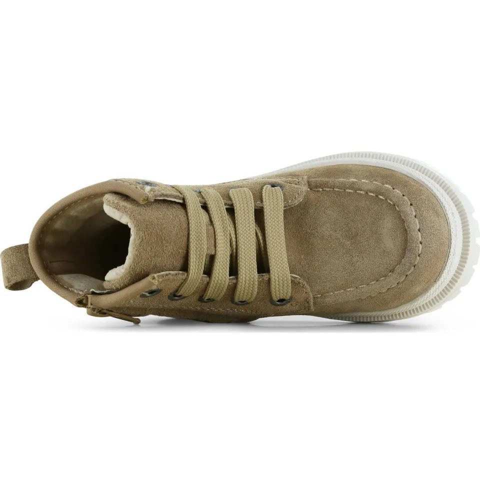 Shoesme suède veterboots beige, foto 4